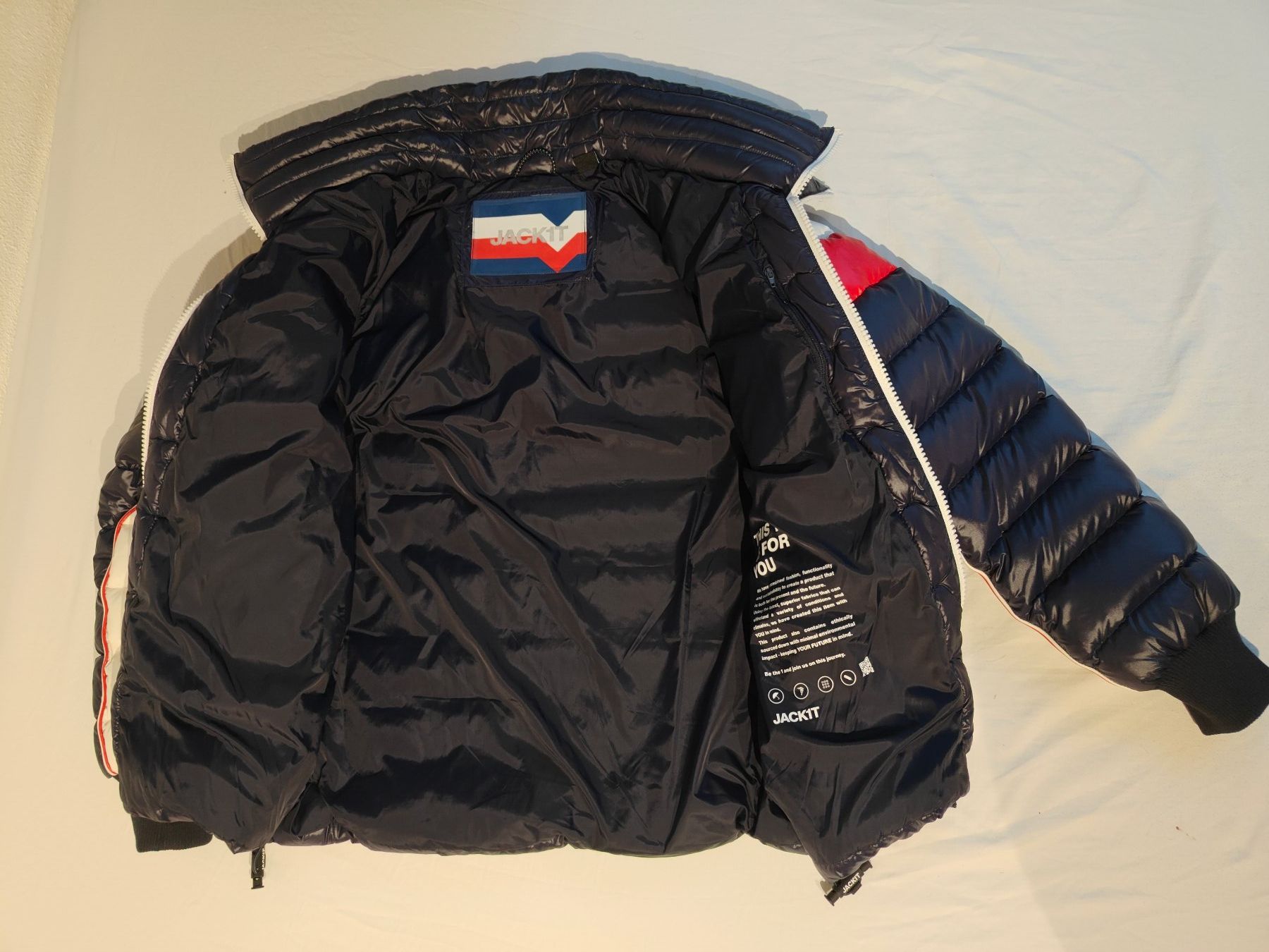 Giacche: JACK1T High Quality Shiny Down Jacket Double Zipper size XL – Usato da Zürich venduto da rgoller 2