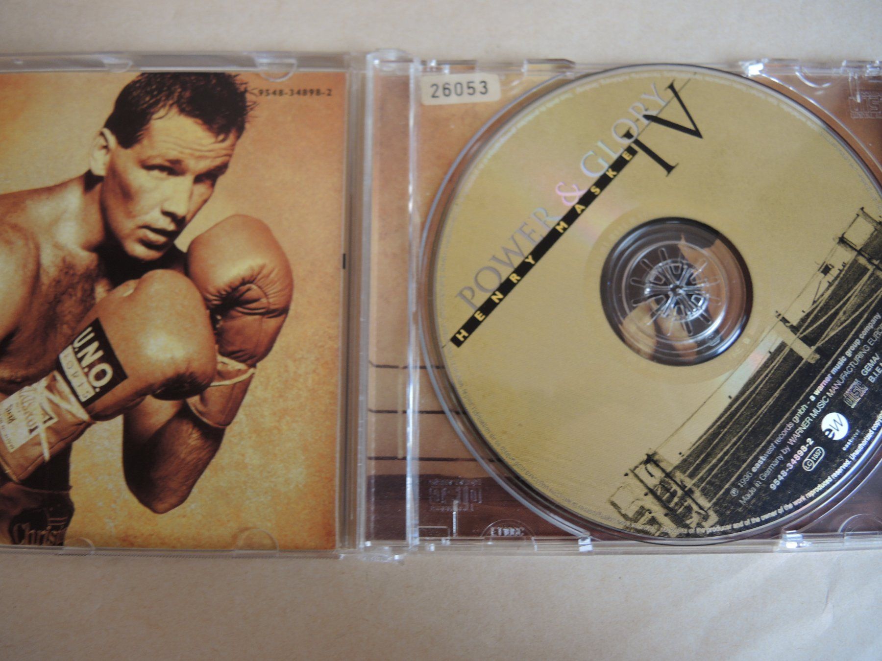 CD: Henry Maske Power & Glory IV CD – Usato da Rorschach venduto da maeck8 1