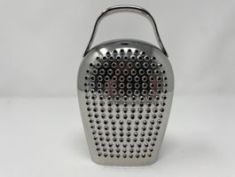 Käsereibe Edelstahl Glocken Reibe Küchenreibe Alessi Raffel