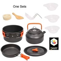 ✅ NEU Camping Pfannenset Kochgeschirr SET