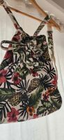 Vintage Rucksack Hawaii Blumen Ananas