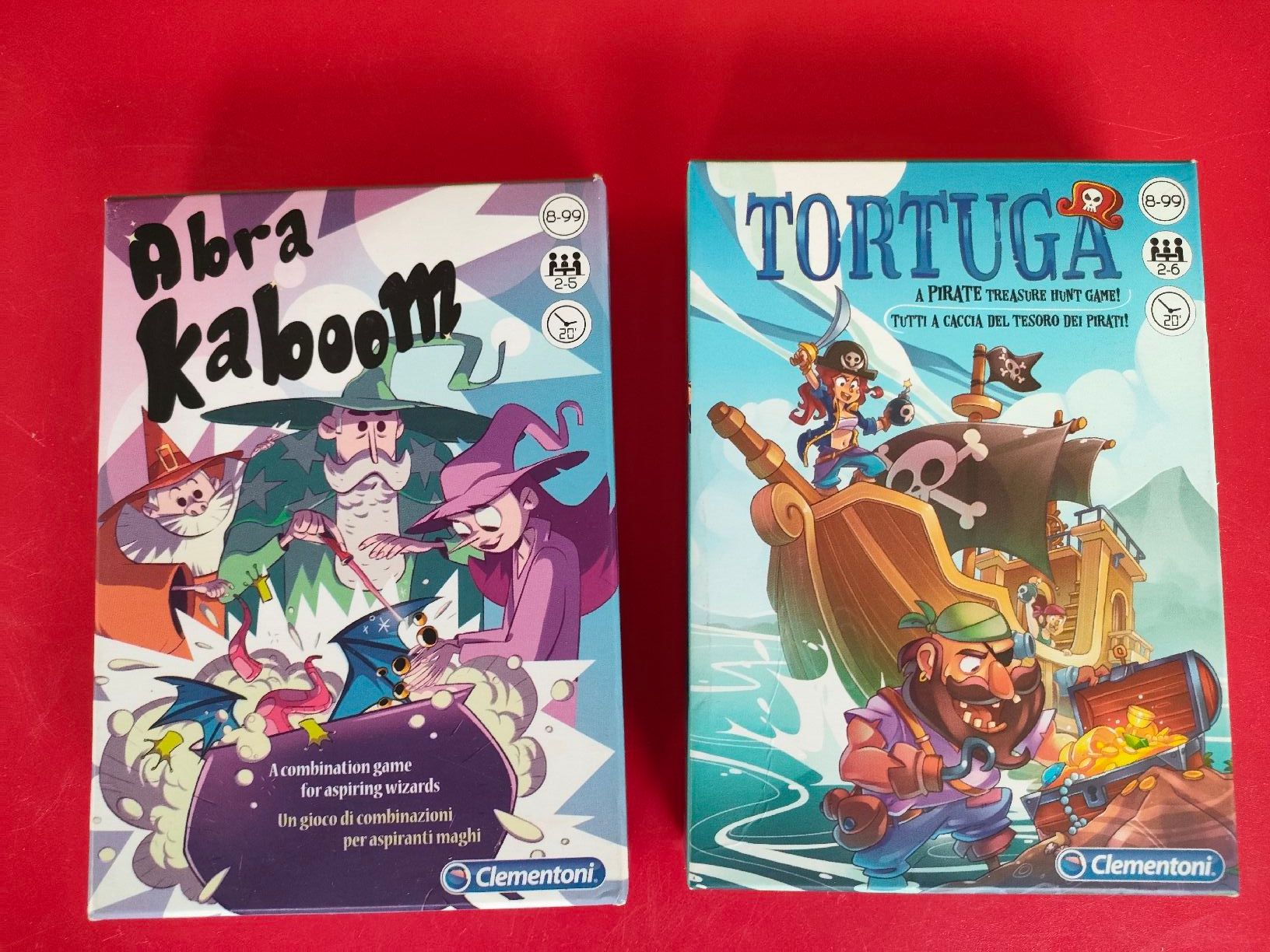 Clementoni Spiele: Tortuga & Abrakaboom (Clementoni) – Neu (gemäss Beschreibung) aus Chiasso von odlos
