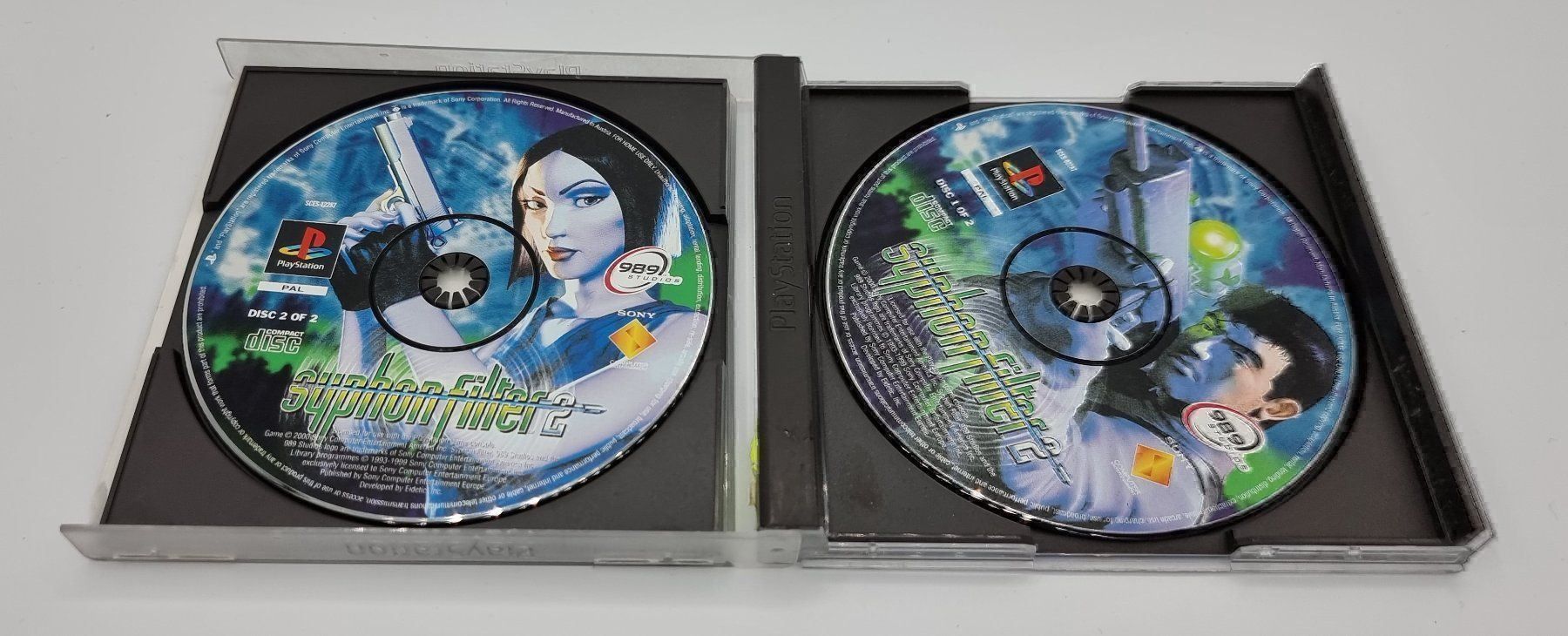 Sony Giochi: Syphon Filter 2 PS1 2 discs – Usato da Genève venduto da Cardtreasure 1