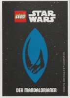 LEGO STAR WARS TRADING CARD SERIE 3 # 144 DER MANDALORIANER