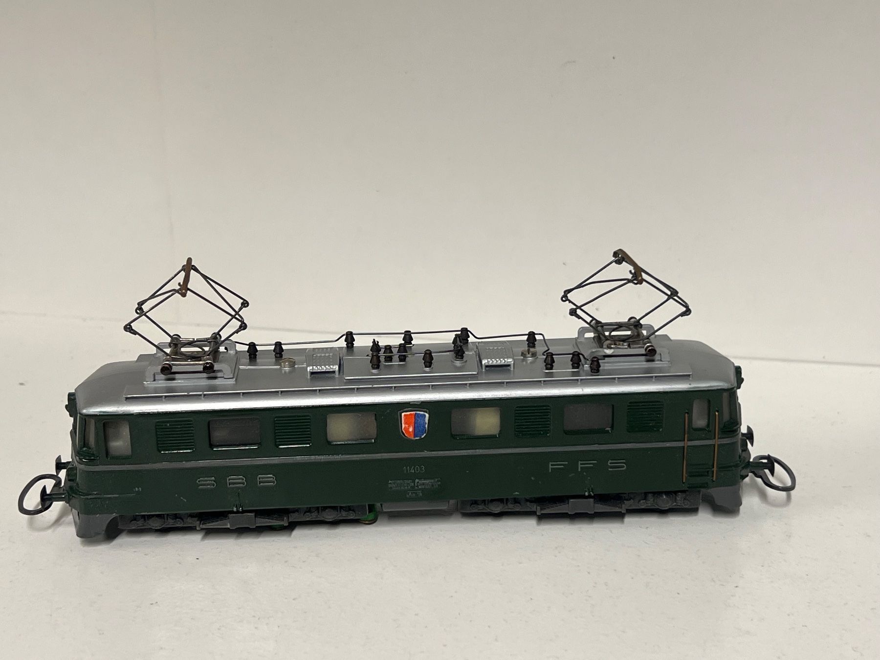 Wesa Modellini di ferrovie: Wesa Ae 6/6 SBB CFF – Usato da Neuenhof venduto da ludovicco 1