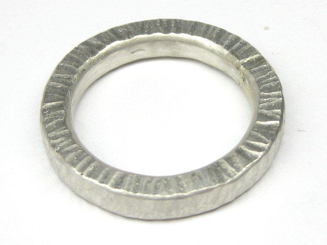 Bagues: Ring Silber 925 Hammerschlag Gr. 57 – D'occasion à Ermatingen par Decovin 2