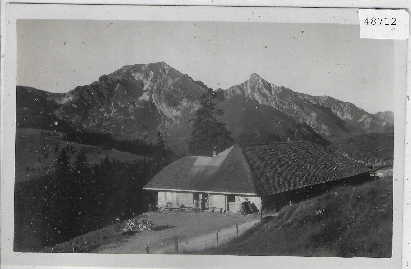 Cartoline postali: Riggisberg - Stierenhütte – Usato da Ettingen venduto da Kartenplanet