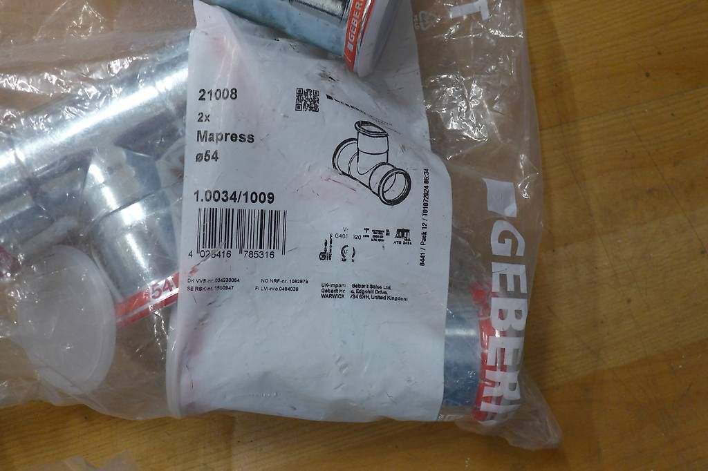 Tutti gli attrezzi: Geberit Mapress Reduktion+Muffen+Übergänge – Usato da Frenkendorf venduto da 3dt_wp8v 2