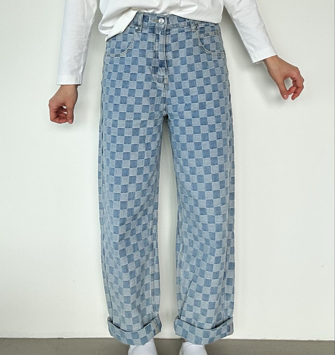 Jeans: Jeans blau Grösse L – Nuovo (secondo la descrizione) da Uzwil venduto da Zhenia17 2