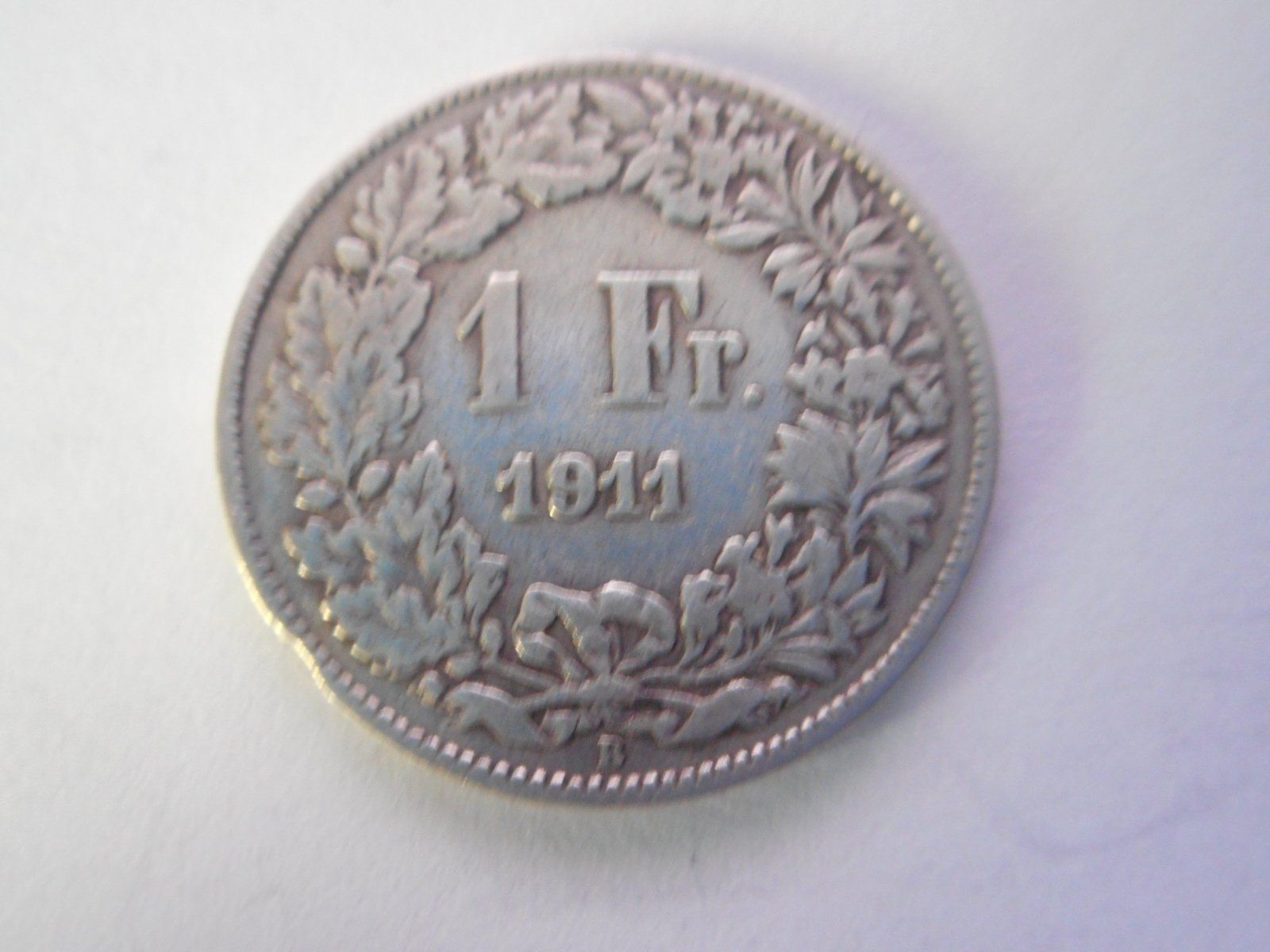 Alle Münzen: 1 Fr. 1911 silber – Gebraucht aus Kriegstetten von pizlad2010
