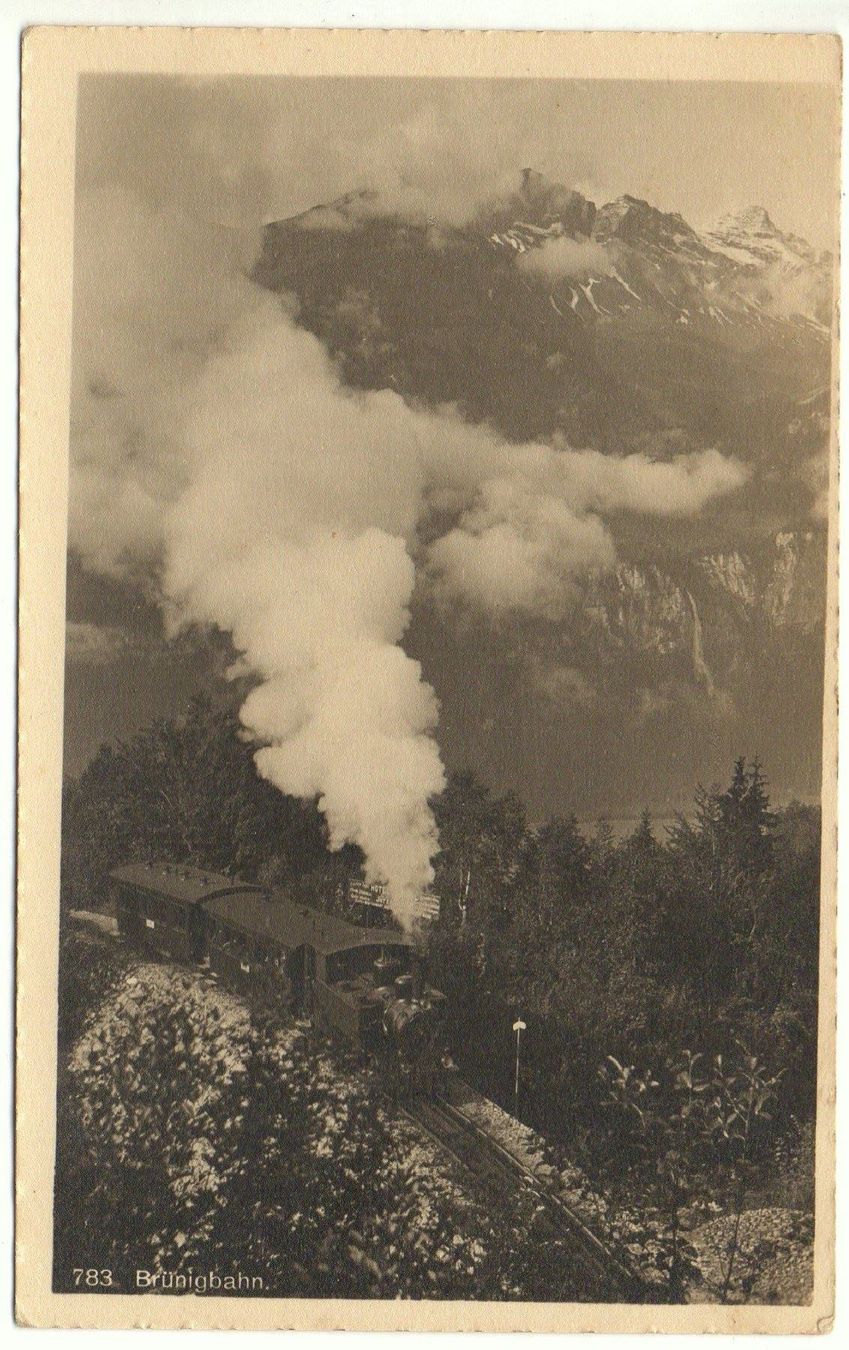 Cartes postales: BRÜNIGBAHN Dampf-Lokomotive – Neuf (Voir description) à Jona par philajona