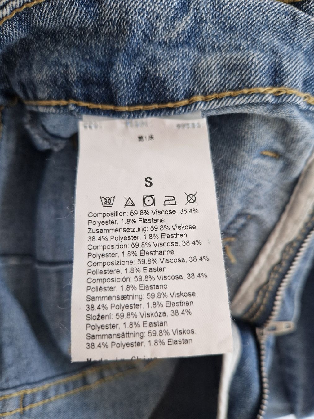 Jeans: JEANS ÉLASTIQUE  – Nuovo e nell'imballaggio originale da Camorino venduto da JPHANDMADE1 3