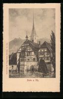 Stein a. Rhein, Blick zum Kirchturm, Seg