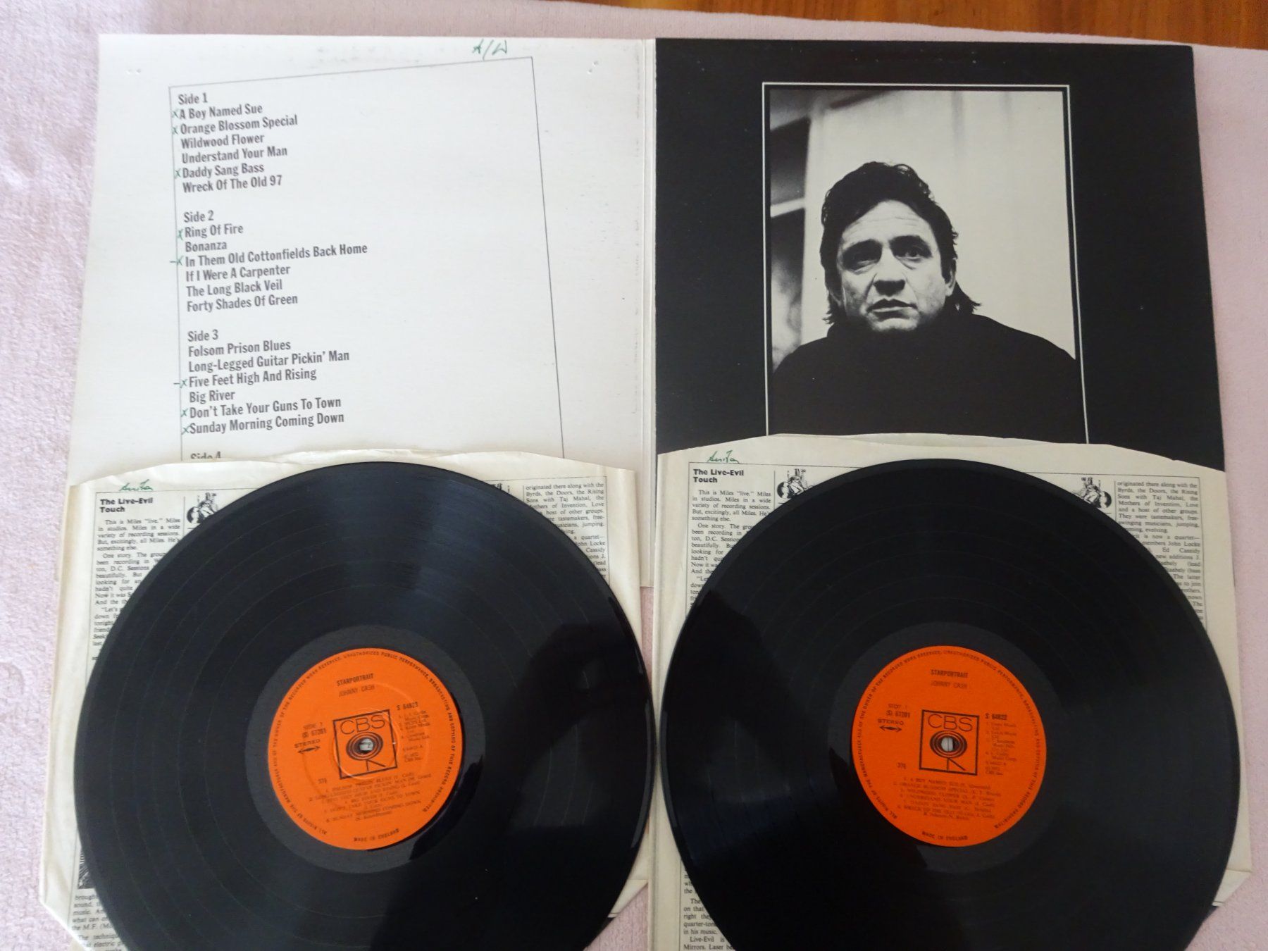 Schallplatten: JOHNNY CASH ** DOPPEL LP ** EXCELLENT – Gebraucht aus Luzern von xrayspex99 1
