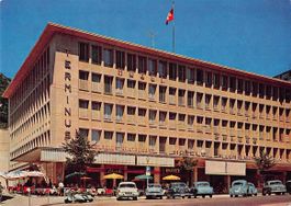 SOUVENIR de LAUSANNE - HOTEL TERMINUS 1962