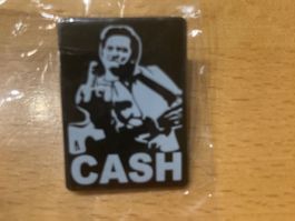 Johnny Cash Pin Anstecker  Metal Rock Punk Band
