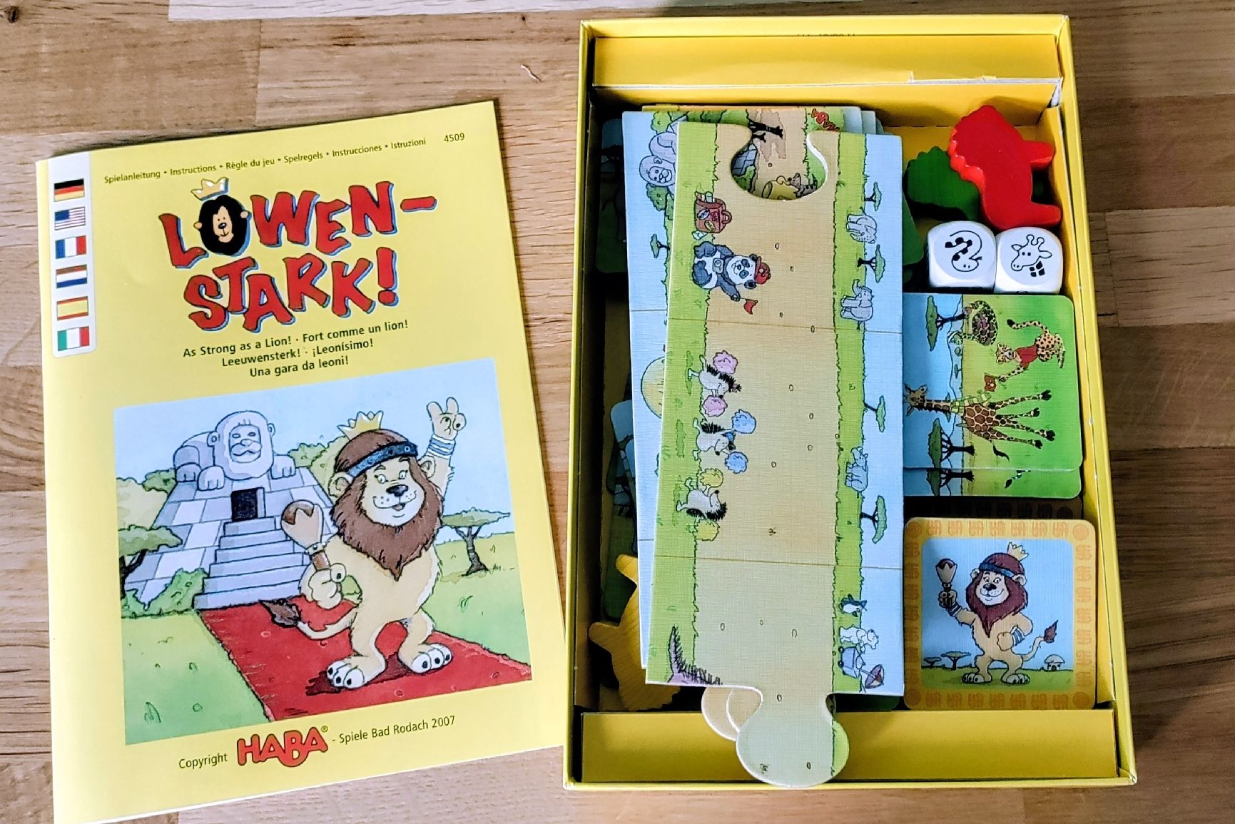 Haba Giochi: Spiel Löwenstark (HABA) – Nuovo e nell'imballaggio originale da Susten venduto da OggierC 1