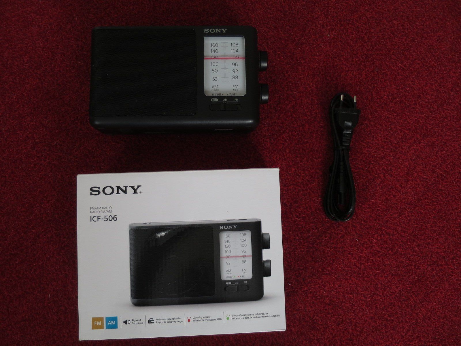 Sony Radios: UKW Radio Sony ICF-506 – Gebraucht aus Beromünster von  1