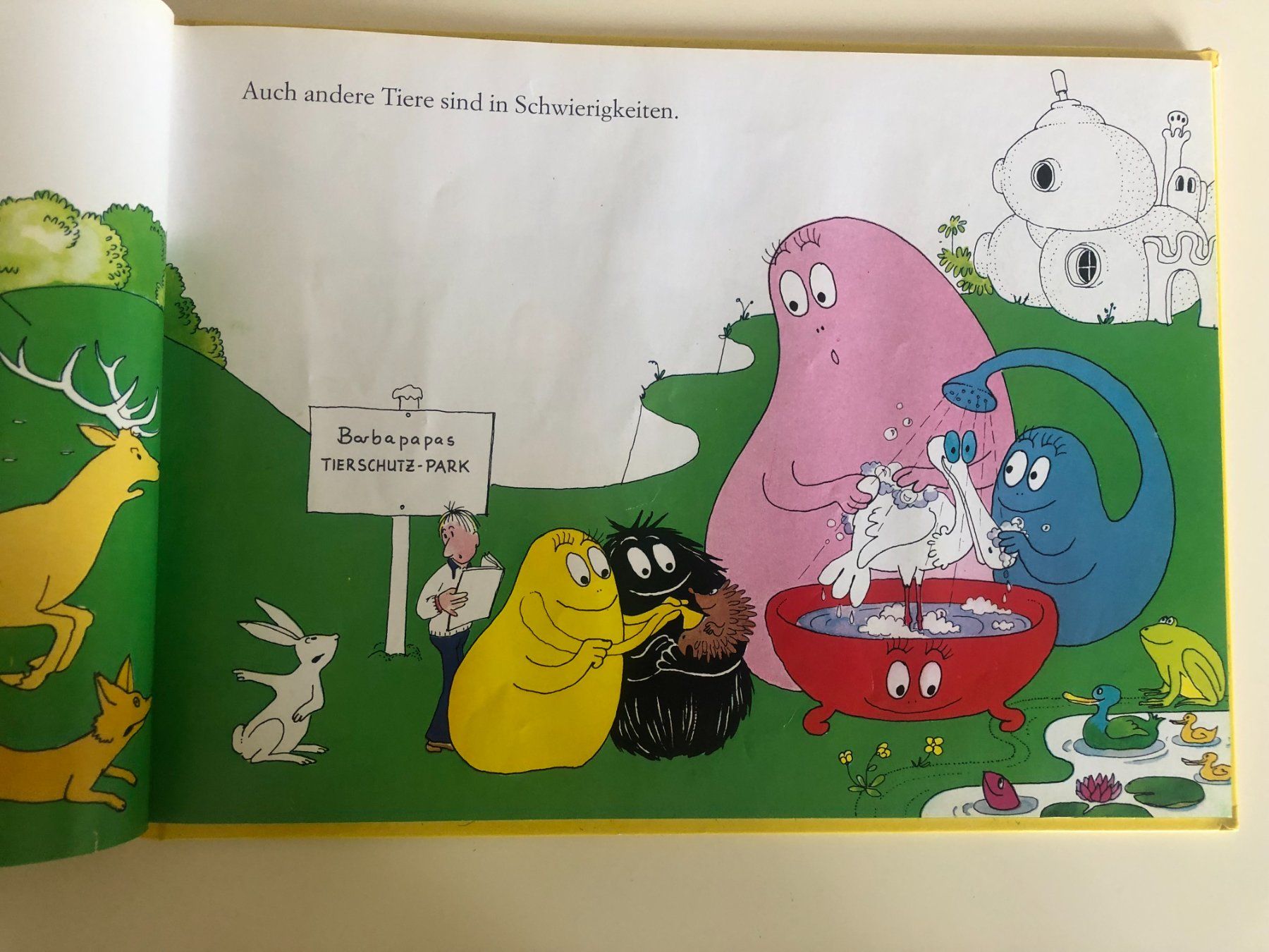 Libri: Barbapapa rettet die Tiere – Usato da Bassersdorf venduto da sammelfloh 4