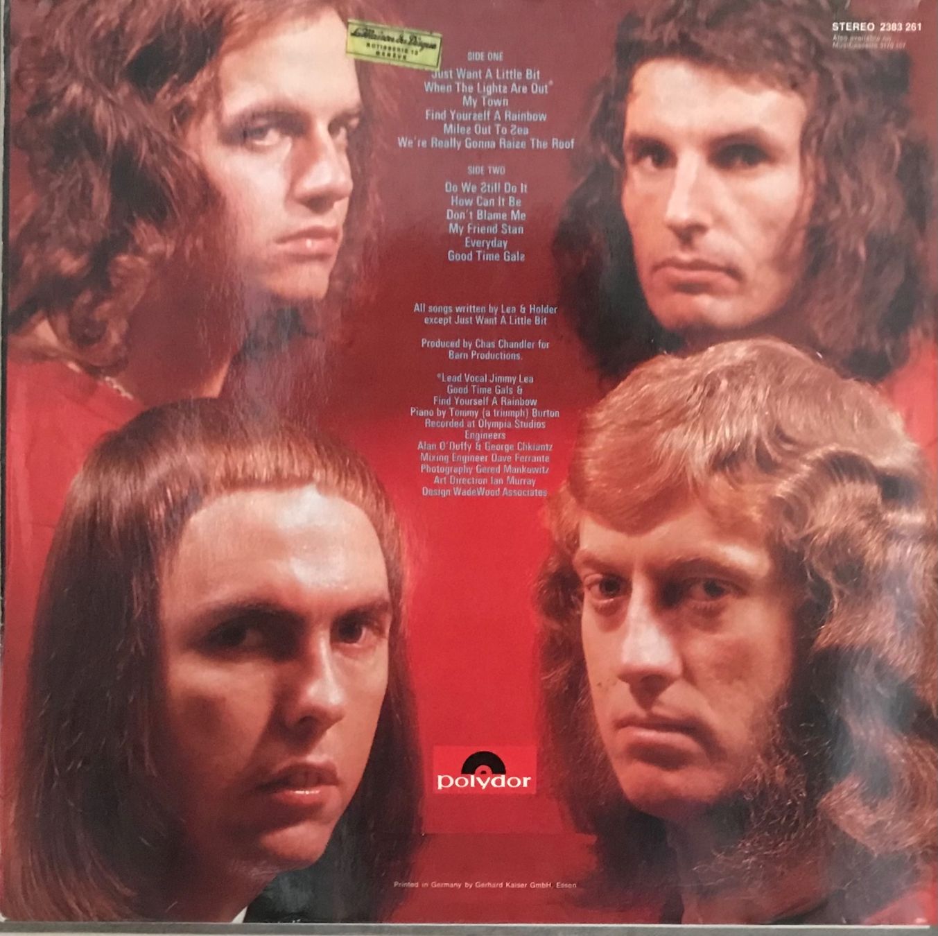 Dischi in vinile: SLADE - OLD NEW BORROWED AND BLUE - 33 Tours – Usato da Bussigny venduto da vinyl-pas-cher 2