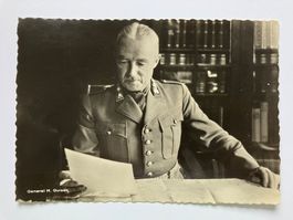 VINTAGE POSTCARD GENERAL H.GUISAN