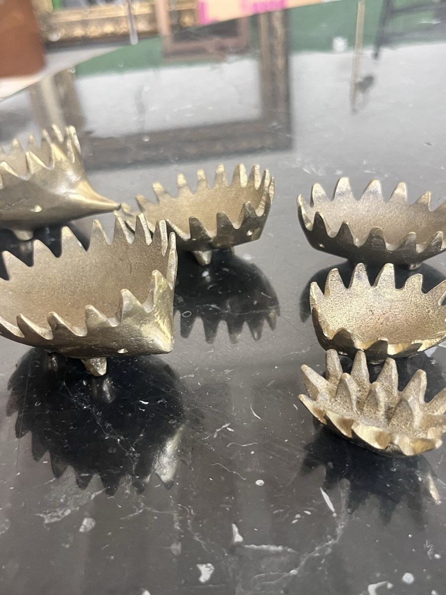 Bronze Walter Bosse / cendrier hérisson vintage design (Gebraucht) in ...