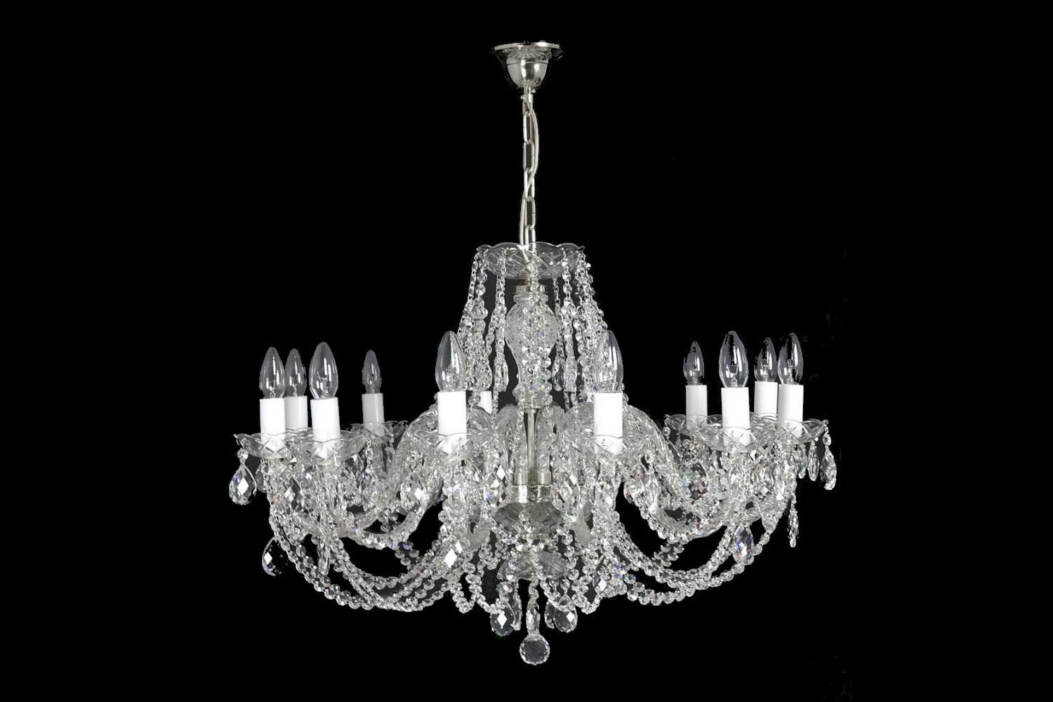 Lampadari & plafoniere: Kronleuchter Brillante 12 Silber – Nuovo e nell'imballaggio originale da Glattfelden venduto da Bohemiancrystal