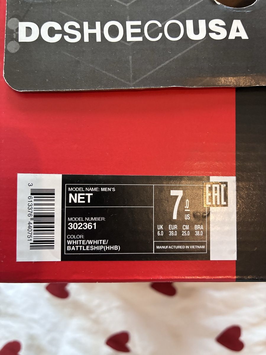 DC shoes Scarpe da uomo: DC Net Battleship Skate Sneakers Y2K – Nuovo e nell'imballaggio originale da Gondiswil venduto da lor_2rkz 5