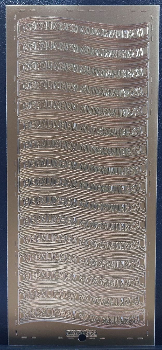 Sticker: Herzlichen Glückwunsch Silber oder Gold / Neupreis Fr. 2.50 – Nuovo e nell'imballaggio originale da Zollikofen venduto da Blackie 4