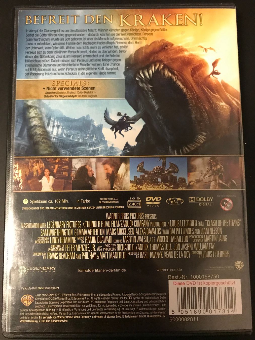 Tutti i DVDs: Kampf der Titanen – Usato da Freudwil venduto da Feenland2010 1