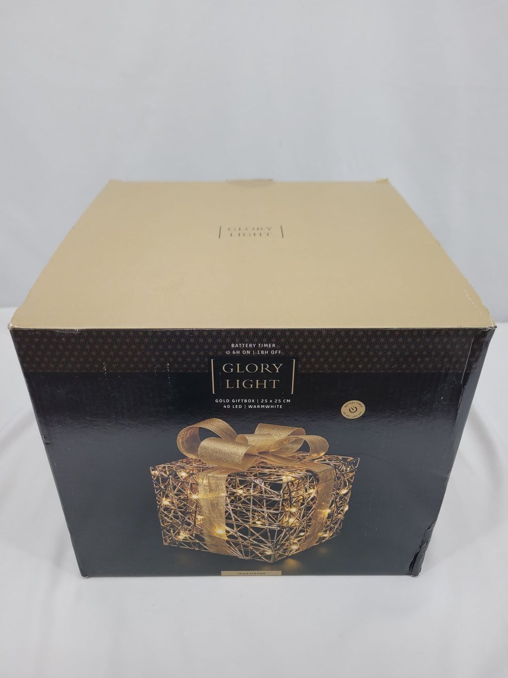 Tutte le decorazioni: Glory Light Gold 25x25cm 40 Led warmWhite – Usato da Lausanne venduto da PlusValue_Lausanne