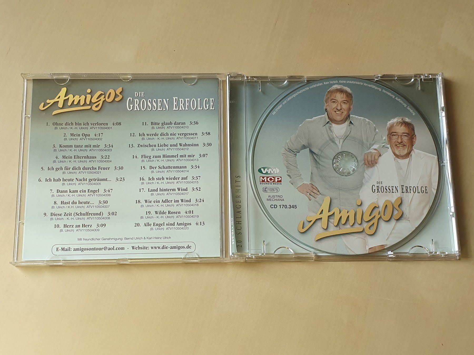 CD: Amigos die grossen Erfolge – Usato da Stansstad venduto da collectorsshop 2