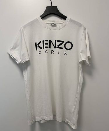 KENZO PARIS, Weisses T-Shirt, Grösse S