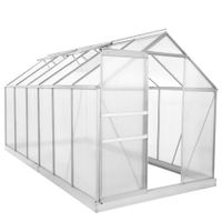 Zelsius Aluminium Gewächshaus SET