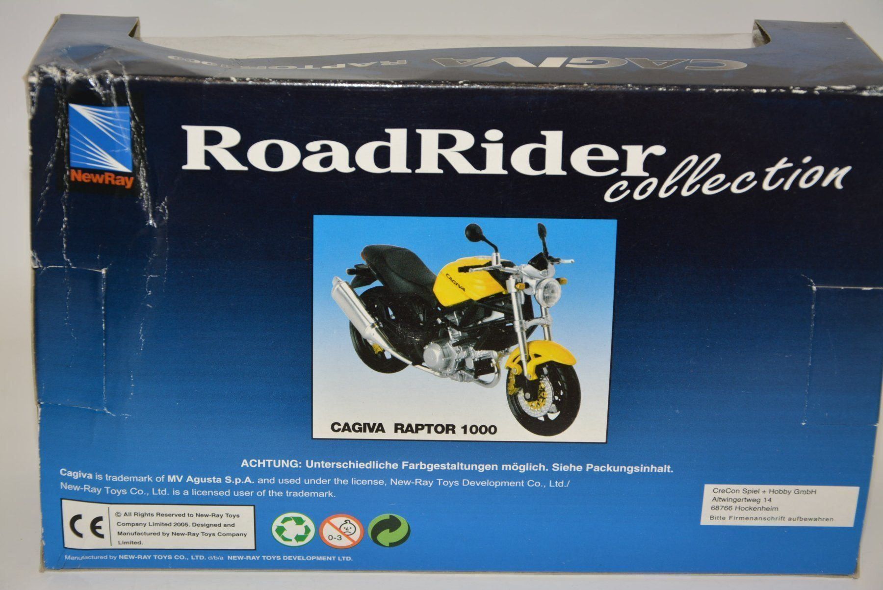 Kit di modellismo & Modellini statici: Gaciva Raptor 1000 , New Ray , 1:12 – Nuovo e nell'imballaggio originale da Goldach venduto da Feivel9 1