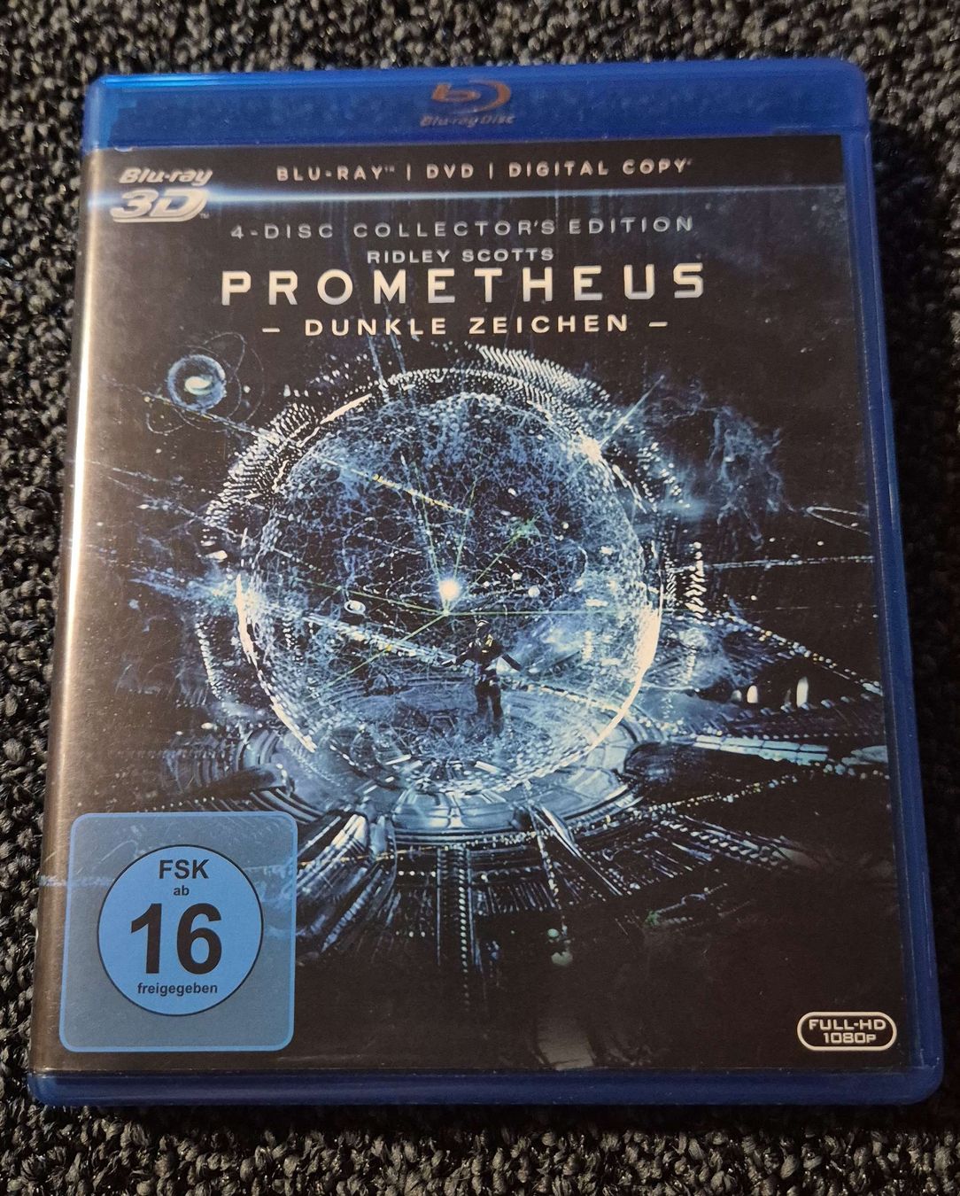 Tutti i DVDs: Prometheus - Dunkle Zeichen 3D Blu-ray – Usato da Ruswil venduto da jan_bxl5
