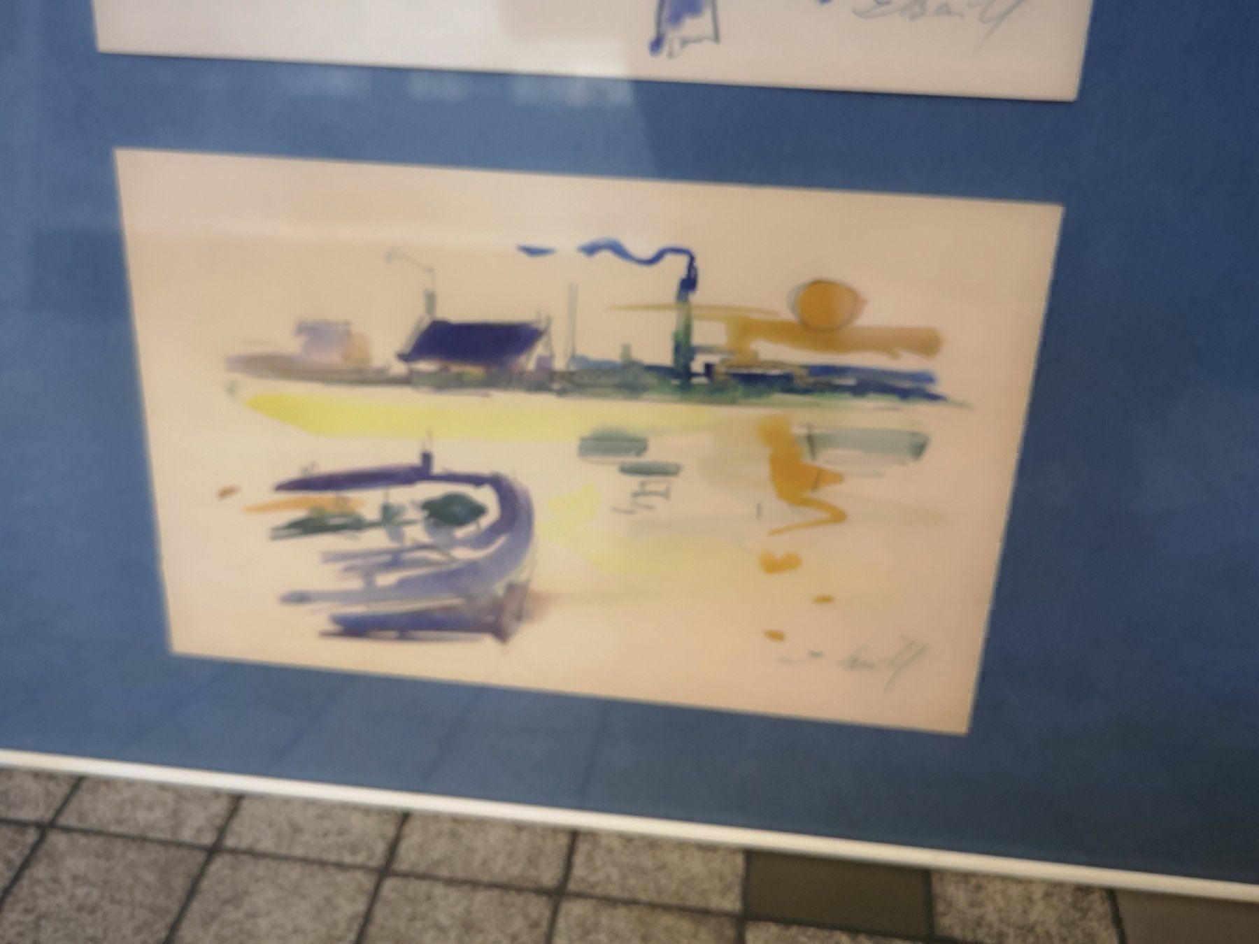 Dipinti: 2 aquarelles signées – Usato da Genève venduto da Qanil77 4