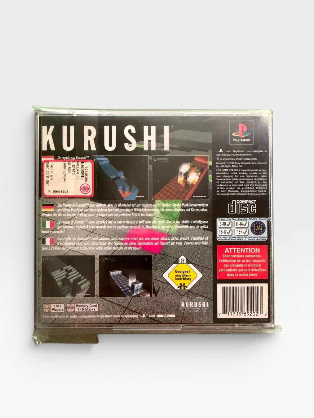 Sony Jeux: Kurushi – D'occasion à Lugano par Omegart_Gaming 1