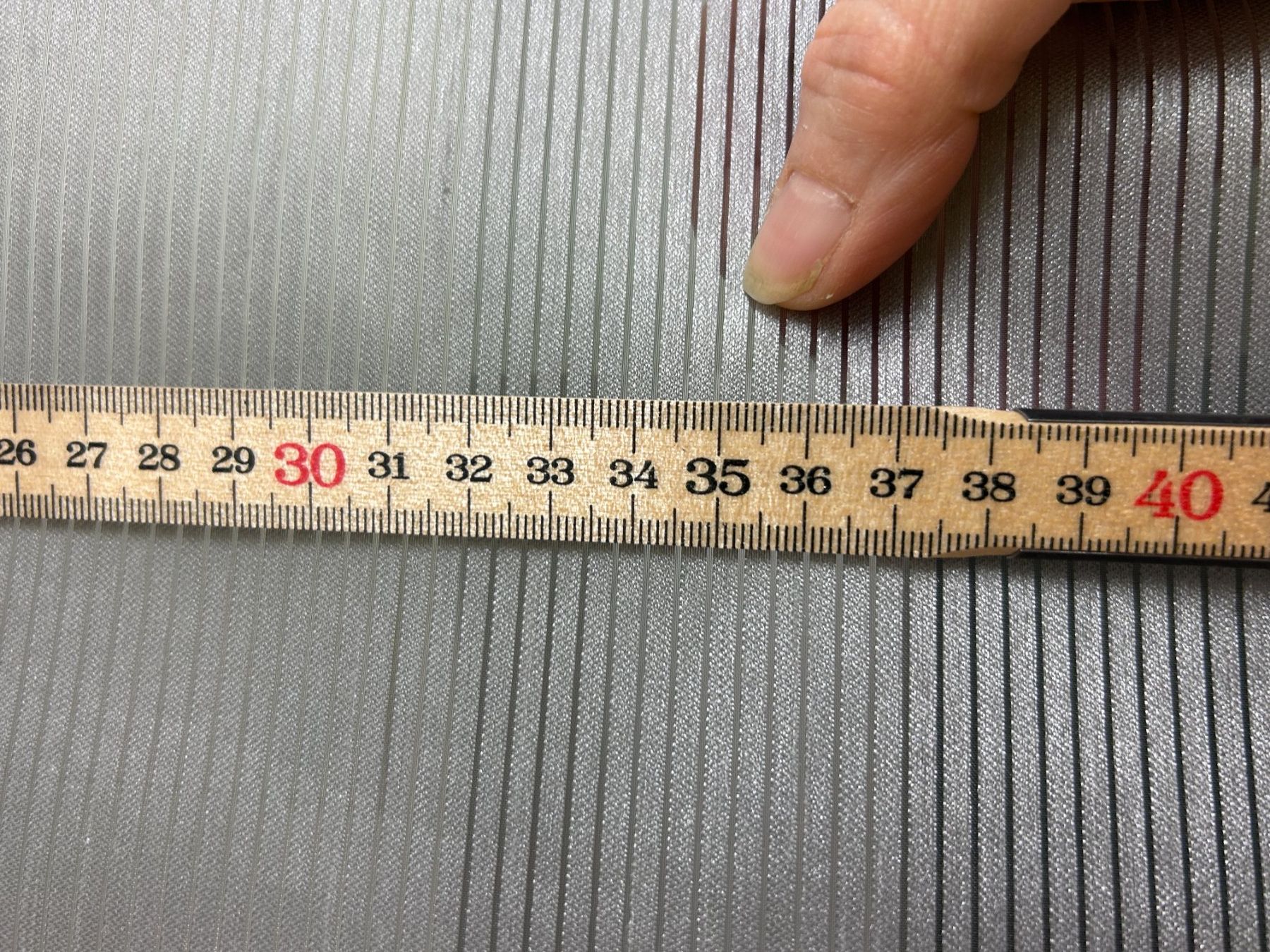 Pfister Tende: 4 Vorhang fixfertig 600 x 2350 mm – Usato da Schänis venduto da Linth01 6