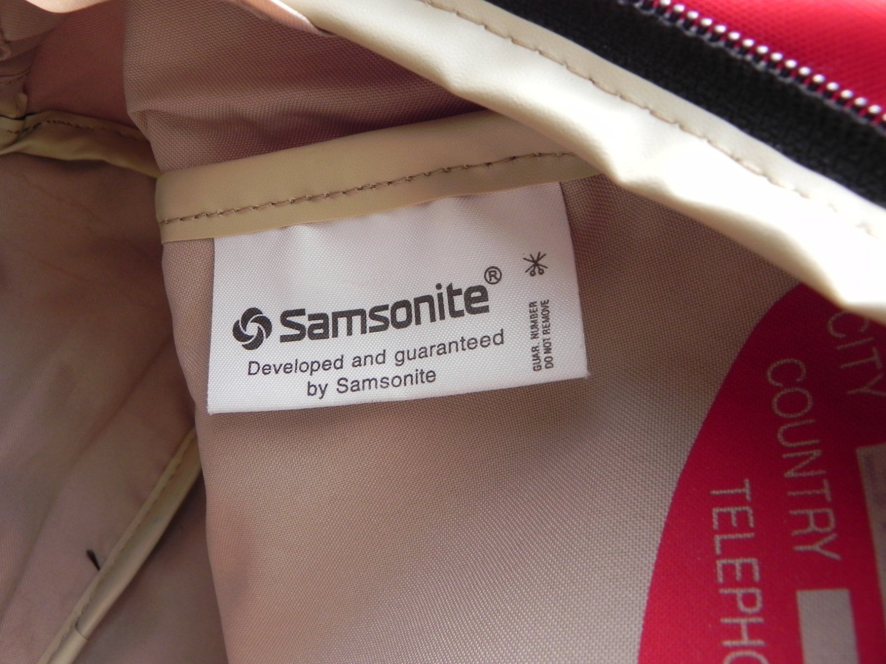 Samsonite Borse & Zaini: Süsser Marienkäfer Rucksack Sammies – Usato da Stallikon venduto da pcerny16 5