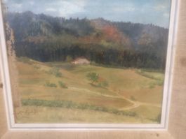HUILE SUR TOILE SIGNÉE AUGSBURGER