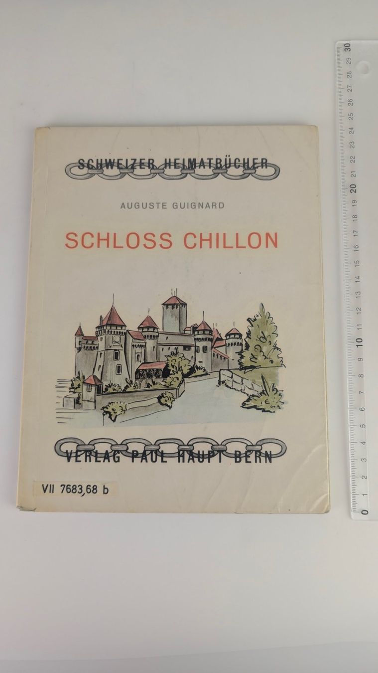 Libri: Schweizer Heimatbücher: Schloss Chillon 1964 – Usato da Zürich venduto da axolottchen