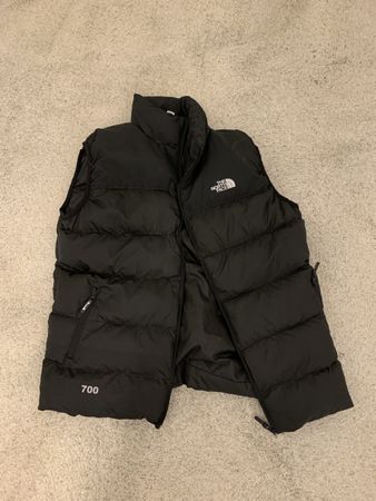 The North Face 700 Daunenweste Gr. XXL Schwarz
