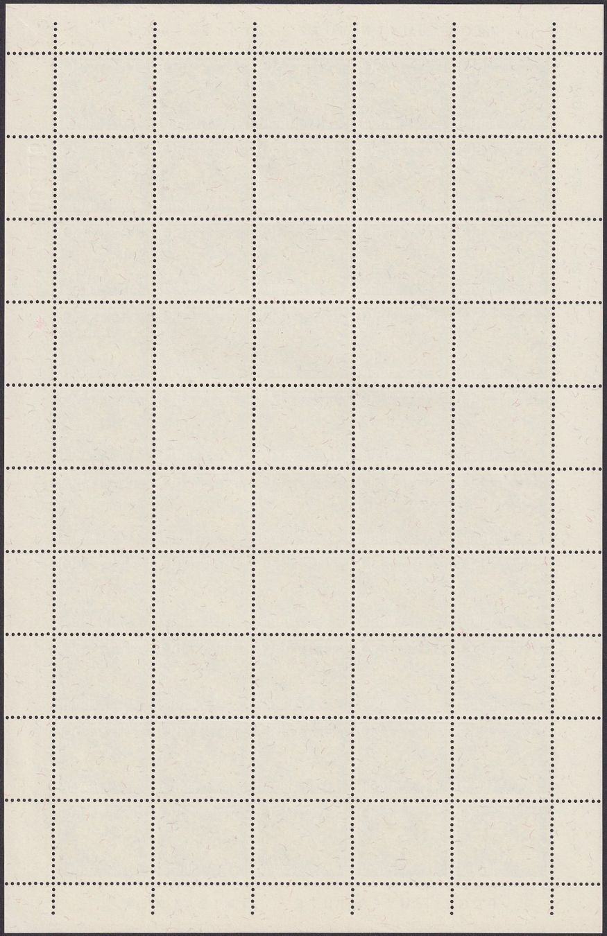 Alle Briefmarken: 1962, J197 Bogen (Forsythie) postfrisch **. Koplettbogen ! – Gebraucht aus Sursee von Luzernerraute 1