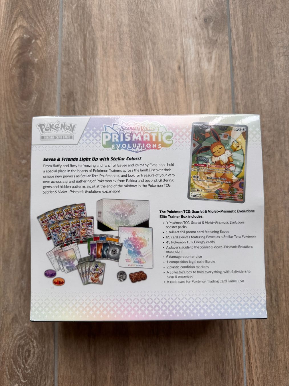 Pokémon Carte collezionabili: Pokémon Prismatic Evolutions ETB EN Sealed OVP – Nuovo e nell'imballaggio originale da Oberwil BL venduto da Chelsea26 1