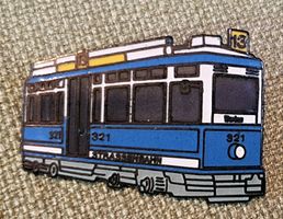 I116 - Pin Zürcher Zürich Tram   Nr. 373