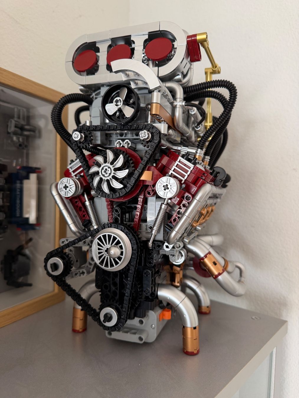 Technics Kit di costruzioni: V8 Motor aus Klemmbausteinen – Usato da Jona venduto da Ebimustang