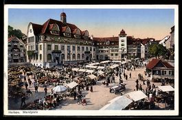 AK Herisau, Marktplatz