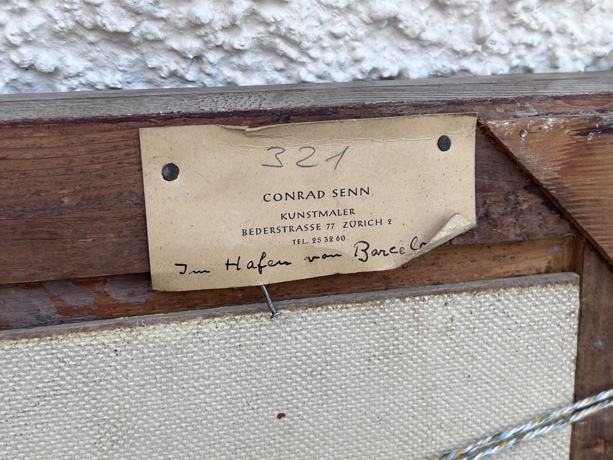 Gemälde: Gemälde , Conrad Senn (Nr: 420) – Gebraucht aus Glattfelden von maa_qcj8 5