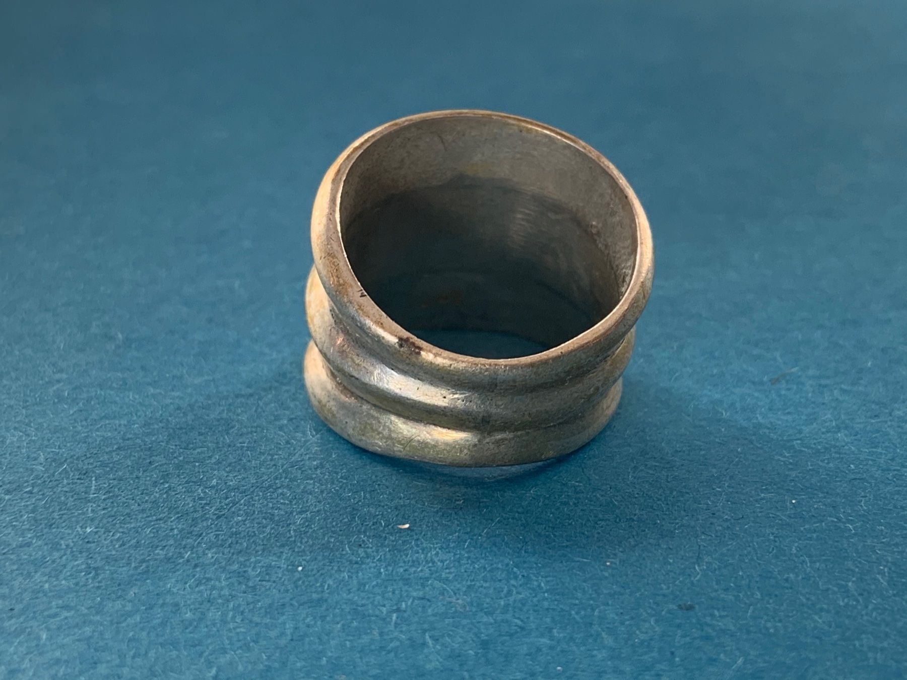 Ringe: Silberring 3 lamellen designerring rg55 – Gebraucht aus Laufen von belleskulptur 8